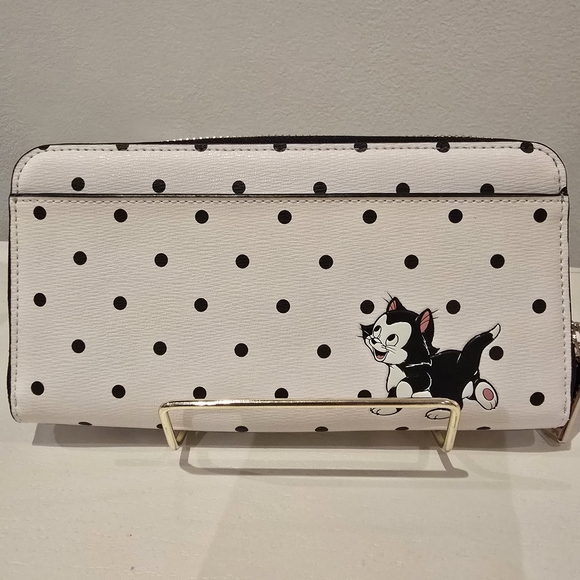 NWT Kate Spade Minnie Mouse Polka Dot Long Wallet - Picture 2 of 7